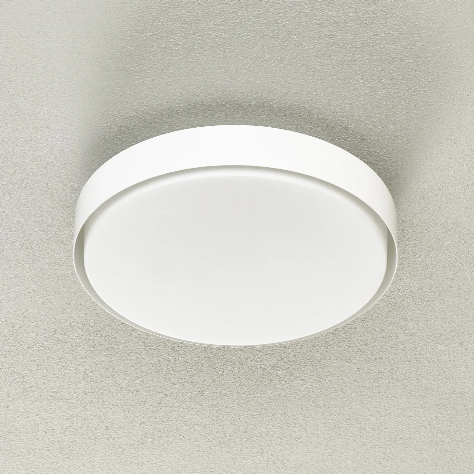 Bega 34278 Plafón LED, blanco, Ø 36 cm, DALI