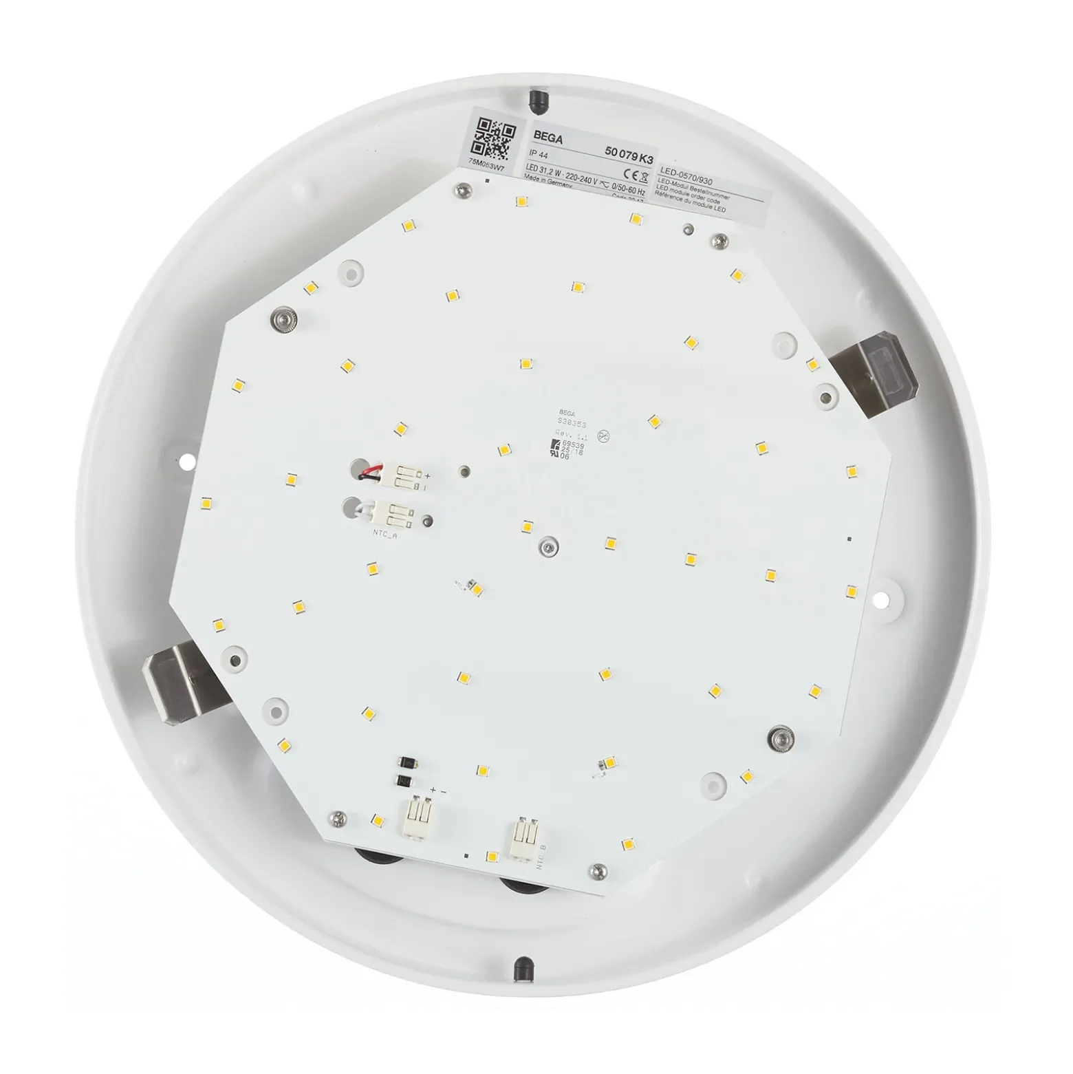 Bega 50079 Plafón LED DALI 3.000K Ø34cm