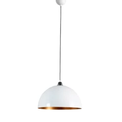 Berceste 232-S lámpara colgante Ø40cm blanco/oro