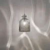 Bossa Nova lámpara colgante de diseño gris humo