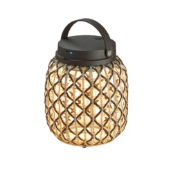 Bover Nans M/21/R lámpara mesa LED batería, marrón