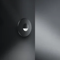 BRUMBERG Adapt wall foco LED negro mate
