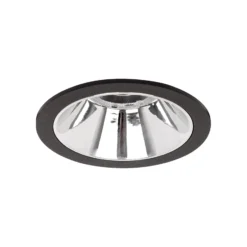 BRUMBERG Apollo Mini, bombilla reflectora lisa, redonda, 3.000 K negro