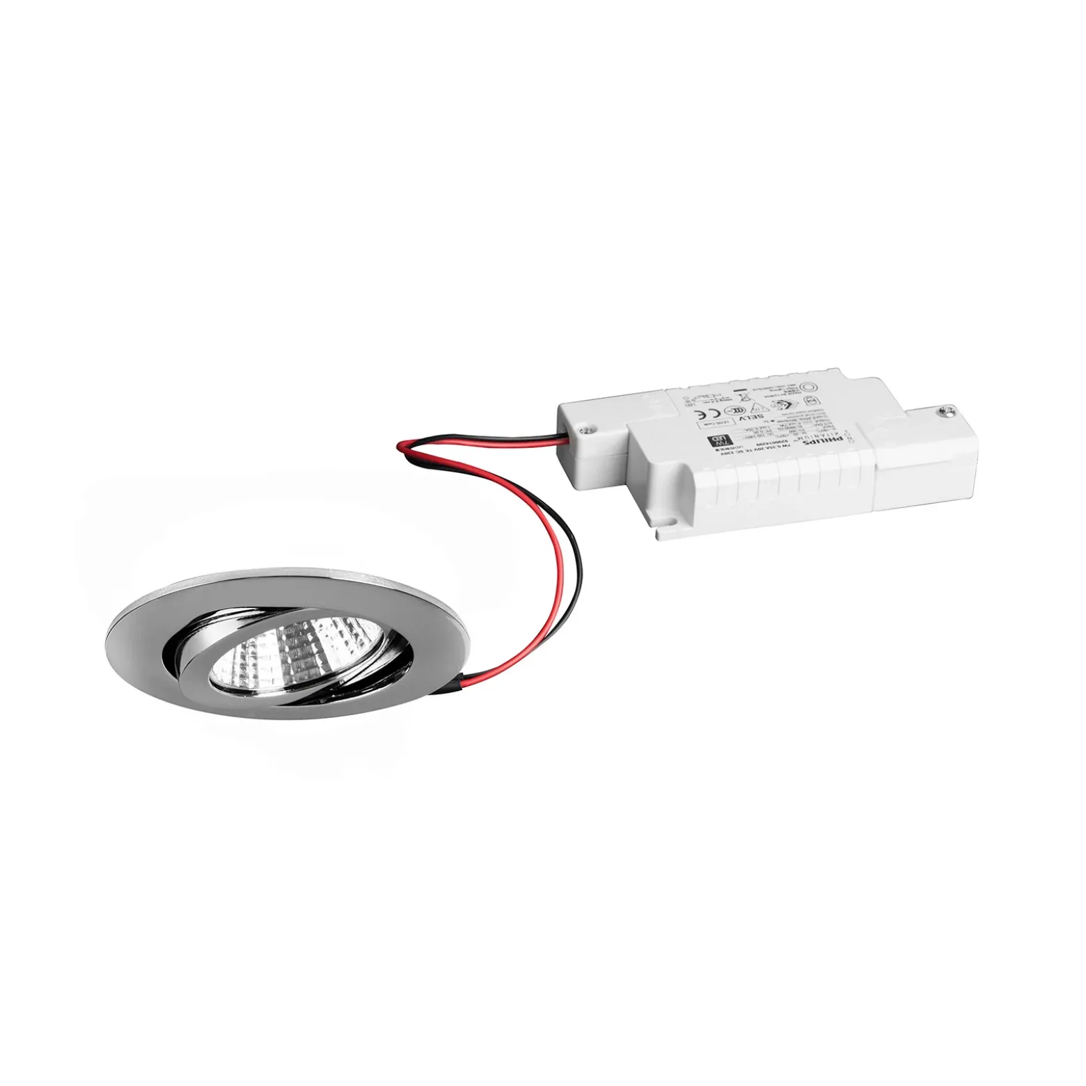 BRUMBERG BB03 empotrado RC driver angular cromo