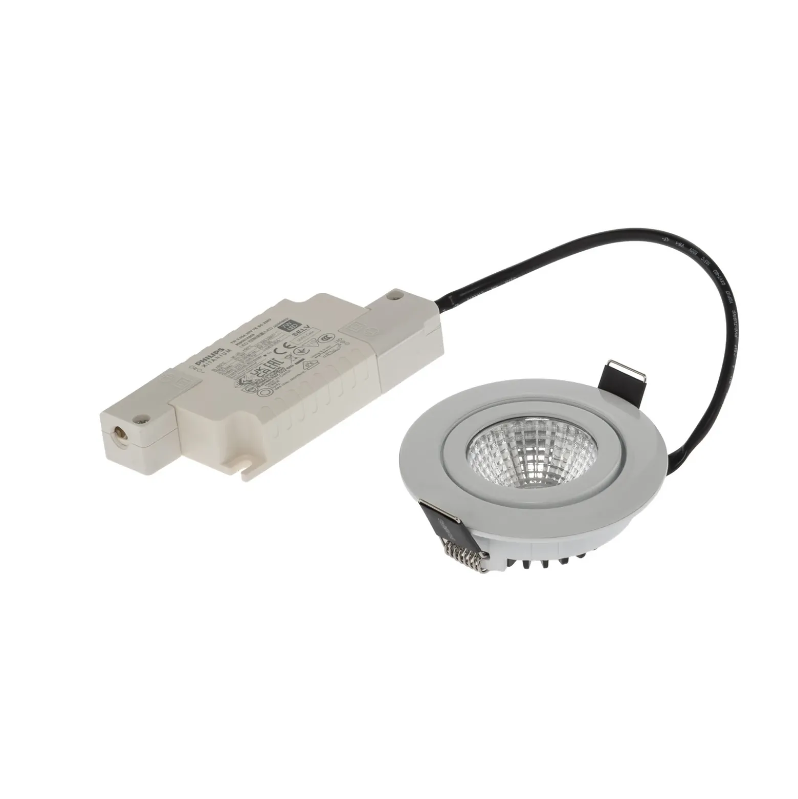 BRUMBERG BB03 empotrado RC driver angular blanco