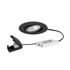 BRUMBERG BB23 Foco LED IP65 Caja de conexiones atenuable negro mate