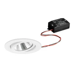 BRUMBERG BB03 foco no atenuable blanco texturado