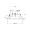 BRUMBERG BB21 IP65 DALI caja conexiones negro