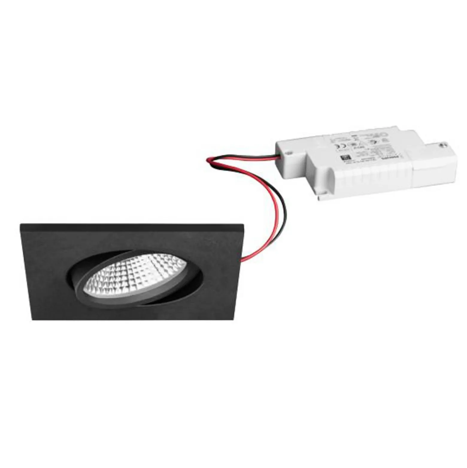 BRUMBERG BB25 IP65 RC driver angular negro