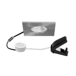 BRUMBERG BB21 IP65 RC transformador caja de conexiones redonda níquel mate