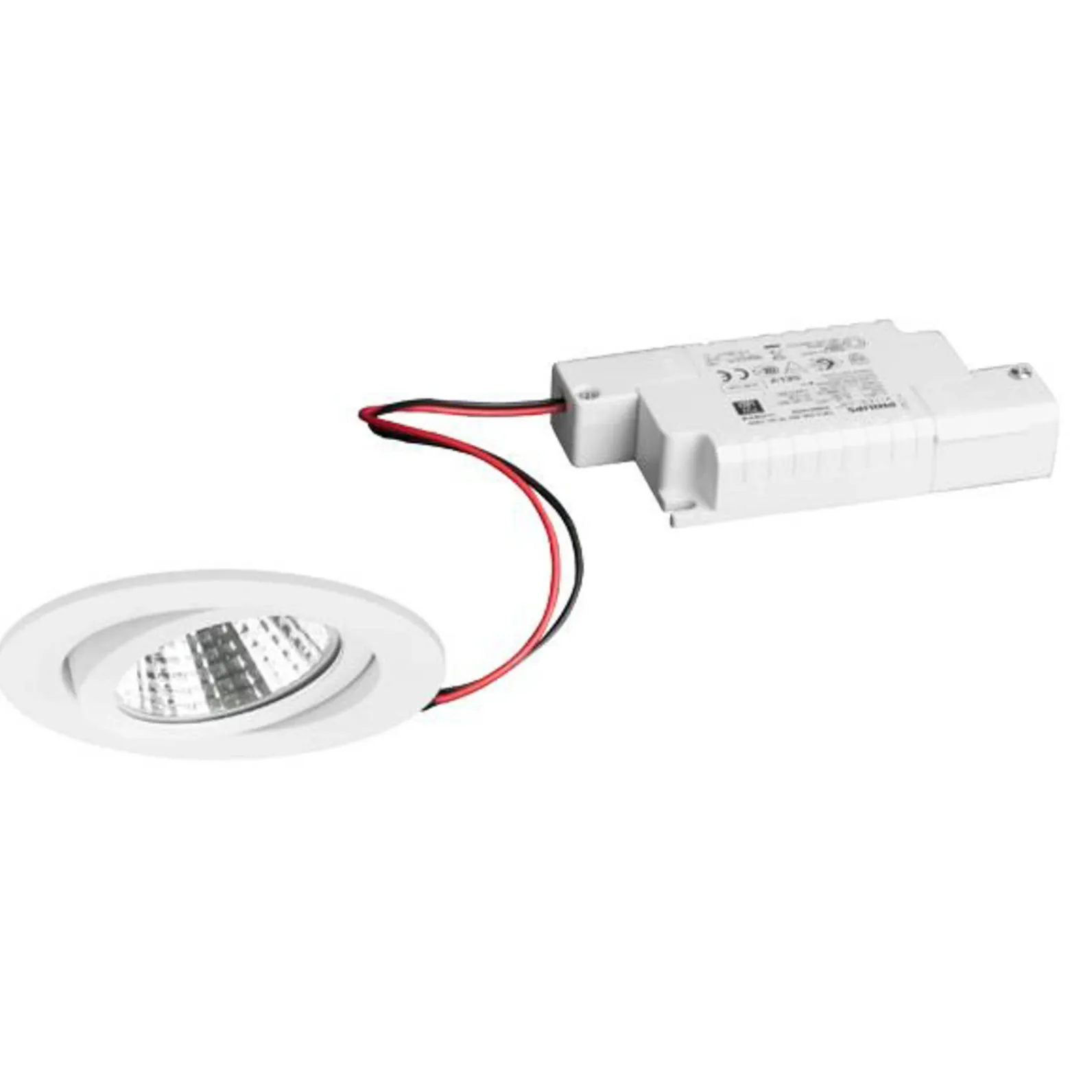 BRUMBERG BB03 RC driver angular blanco texturado