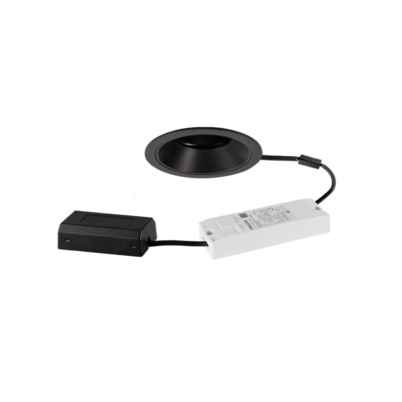 BRUMBERG Binato DALI caja de conexiones downlight 3.000 K negro