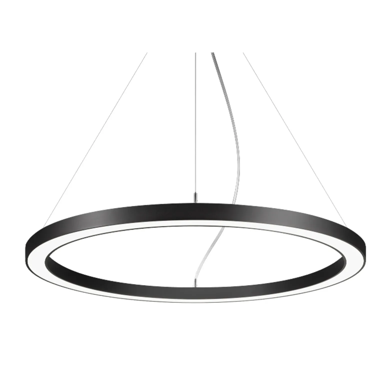 BRUMBERG Biro Circle Ring5 arriba/abajo Ø 75cm on/off negro 840