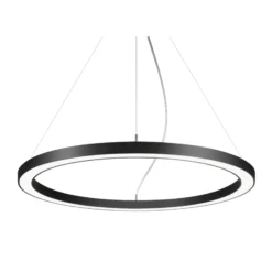 BRUMBERG Biro Circle Ring5 directo Ø 75 cm DALI negro 4000K