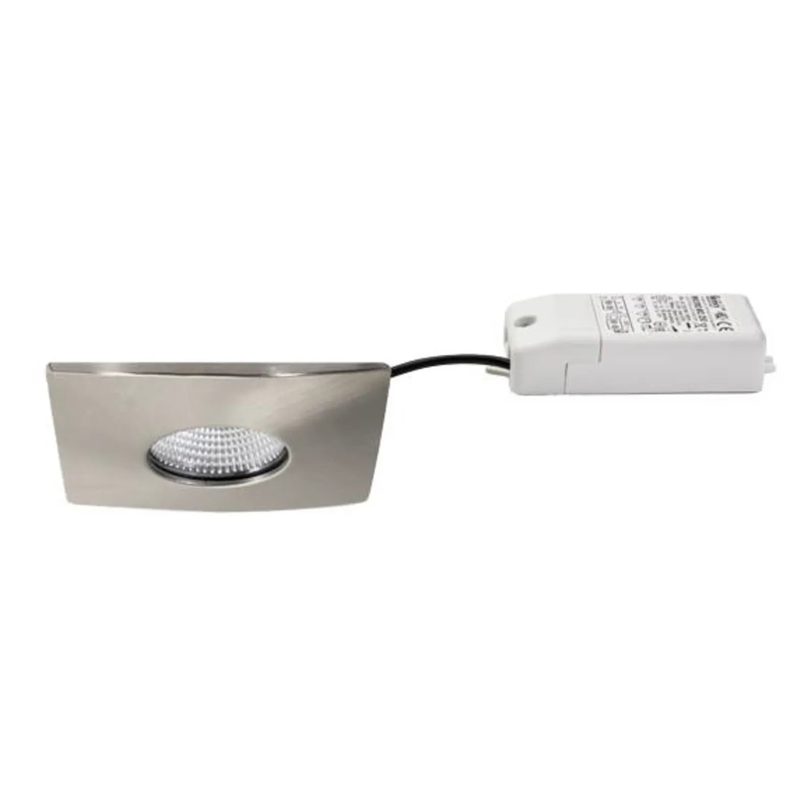 BRUMBERG Chooose empotrada LED angular níquel