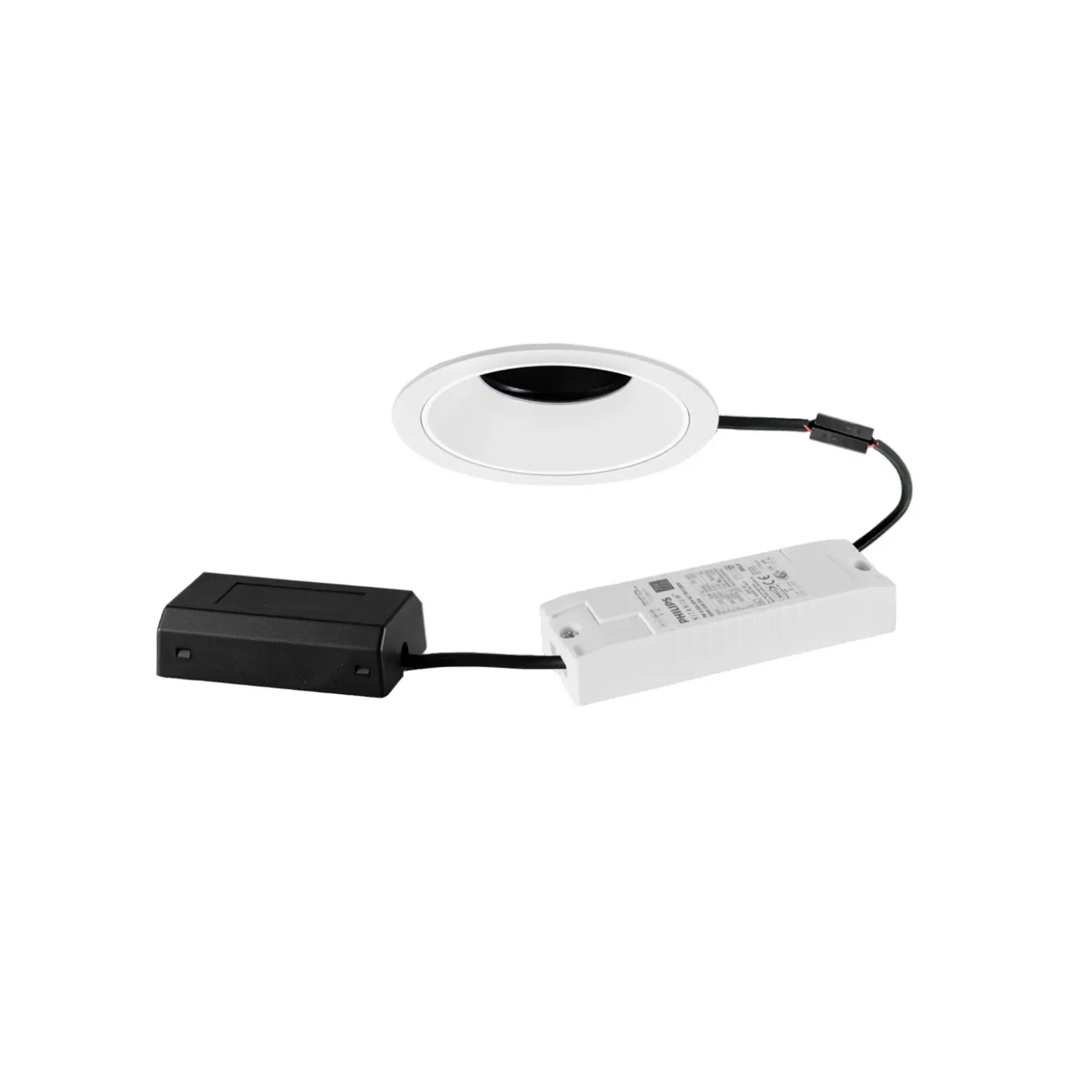 BRUMBERG downlight Binato Caja de conexiones DALI 4.000 K blanco