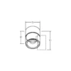 BRUMBERG Downlight LED Circle Mini, Ø 7,5 cm, blanco