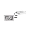 BRUMBERG Foco empotrable LED Abran, aluminio mate, RC, orientable