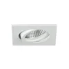 BRUMBERG foco empotrable Tirrel-S, portalámpara GU10, blanco texturado