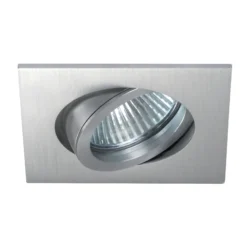 BRUMBERG foco empotrable Tirrel-S, portalámpara GU10, aluminio mate