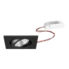 BRUMBERG foco IP65 angular conmutable titanio