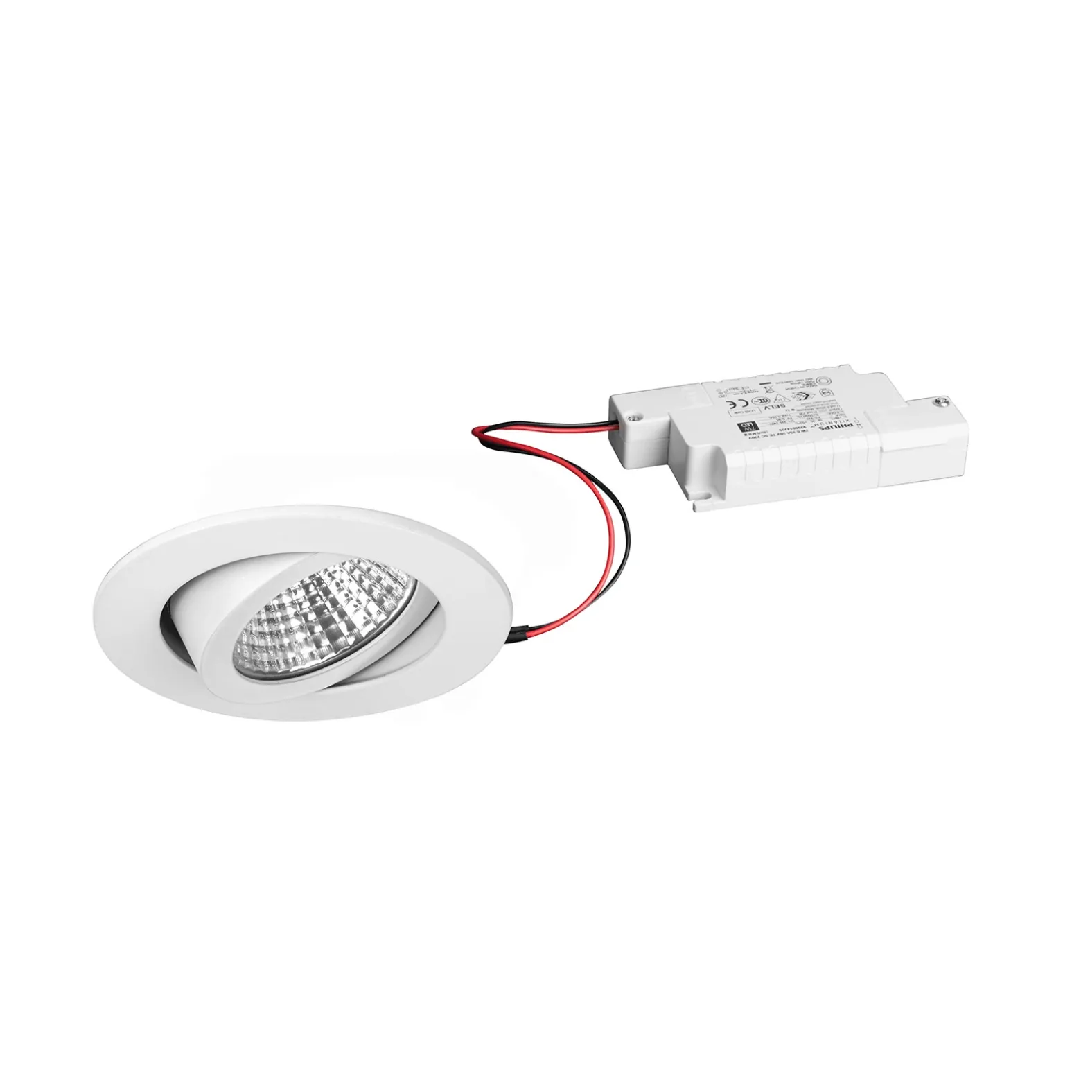 BRUMBERG foco IP65 redondo atenuable blanco
