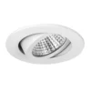 BRUMBERG foco IP65 redondo conmutable blanco