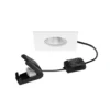 BRUMBERG foco LED BB21 IP65 caja de conexiones on/off blanco texturado