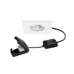 BRUMBERG foco LED BB21 IP65 caja de conexiones on/off blanco texturado