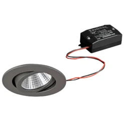 BRUMBERG foco LED 38° redondo titan 2.700K