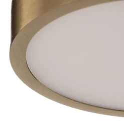 Bully Plafón LED con aspecto patinado, Ø 14 cm
