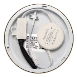 Bully Plafón LED con aspecto patinado, Ø 14 cm