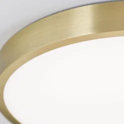 Bully Plafón LED con aspecto patinado, Ø 28 cm