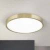 Bully Plafón LED con aspecto patinado, Ø 28 cm