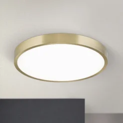 Bully Plafón LED con aspecto patinado, Ø 28 cm