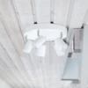 By Rydéns Correct downlight 5 luces blanco mate
