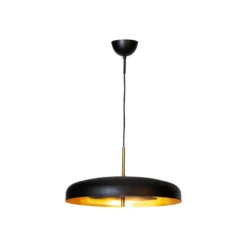By Rydéns Shelby colgante negro/interior oro