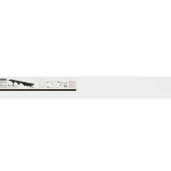 Calex Retro lámpara colgante angular 5 luces negro