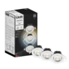 Calex Smart downlight lámpara empotrable, CCT blanco 3 unidades