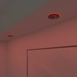 Calex Smart Halo downlight empotrable CCT RGB negro