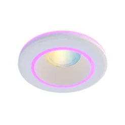Calex Smart Halo downlight empotrable CCT RGB blanco