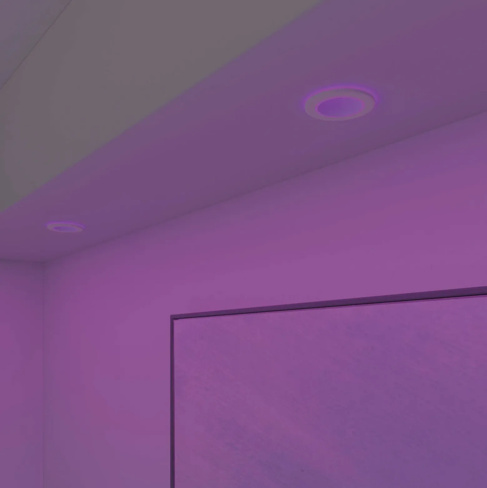 Calex Smart Halo downlight empotrable CCT RGB blanco