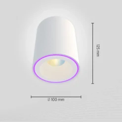 Calex Smart Halo Spot LED downlight de techo, blanco