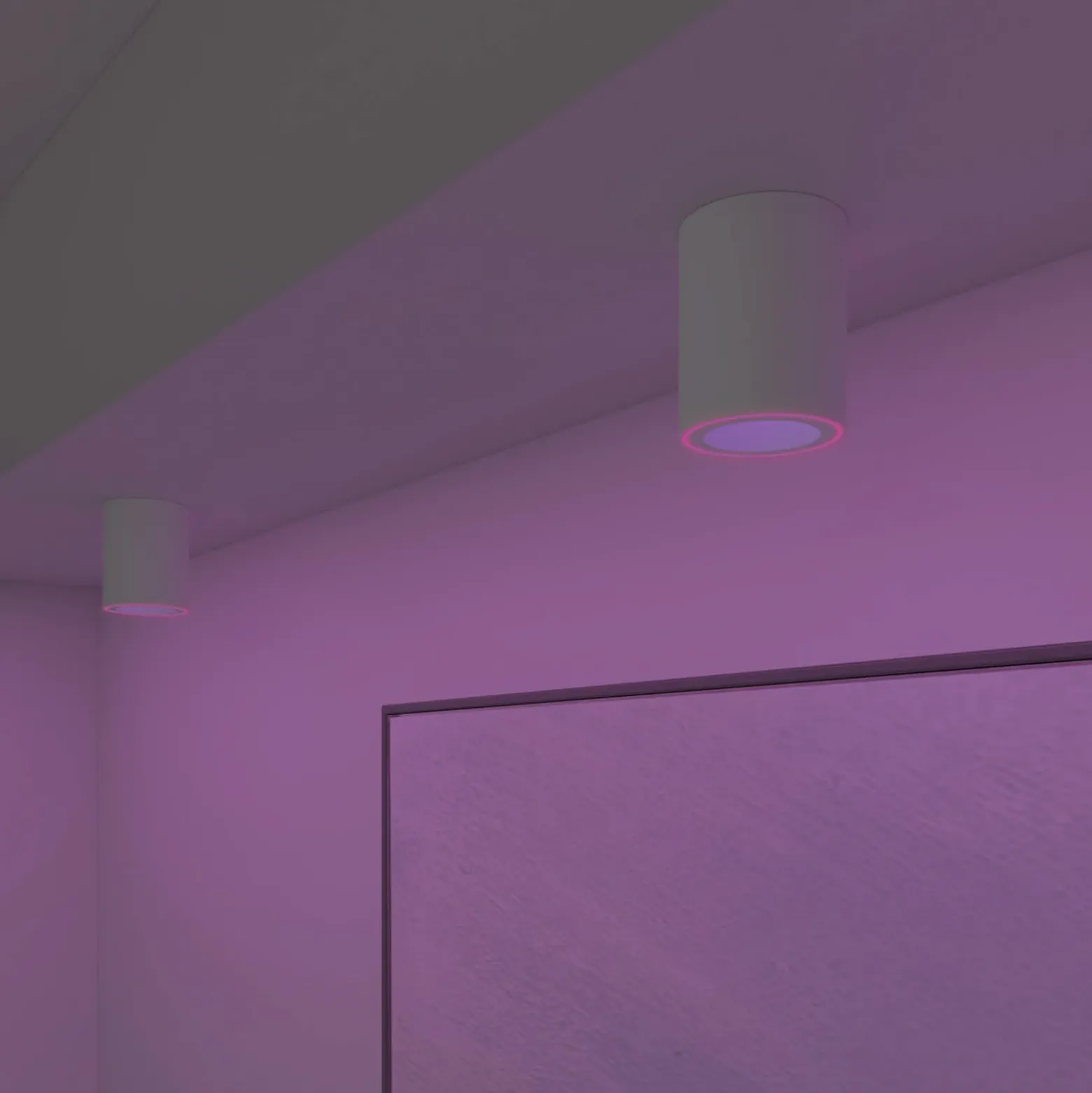 Calex Smart Halo Spot LED downlight de techo, blanco