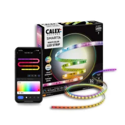 Calex Smart LED-Strip Striplight, longitud 10 m, CCT, RGB, WLAN
