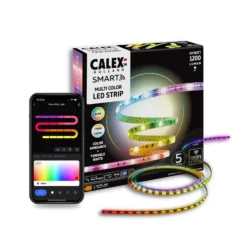 Calex Smart LED-Strip Striplight, longitud 5 m, CCT, RGB, WLAN
