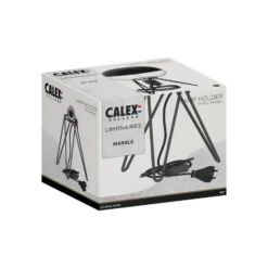 Calex Tripod lámpara de mesa, negro