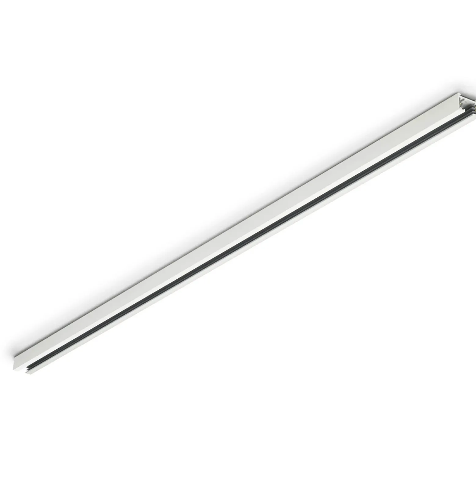 carril bifásico DUOline, blanco mate, 100cm