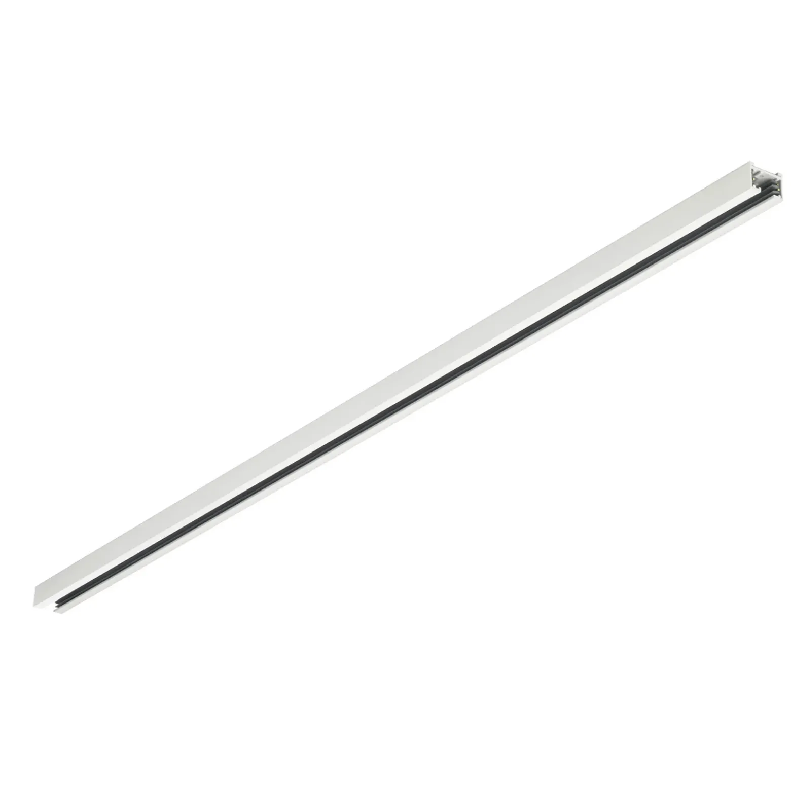 carril bifásico DUOline, blanco mate, 100cm