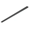 carril bifásico DUOline, negro mate, 100 cm